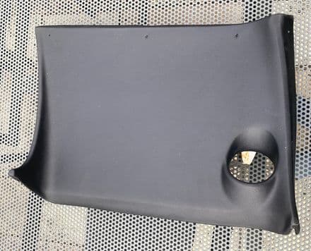 1968 ONLY RH LOWER DASH PAD black Corvette NEW