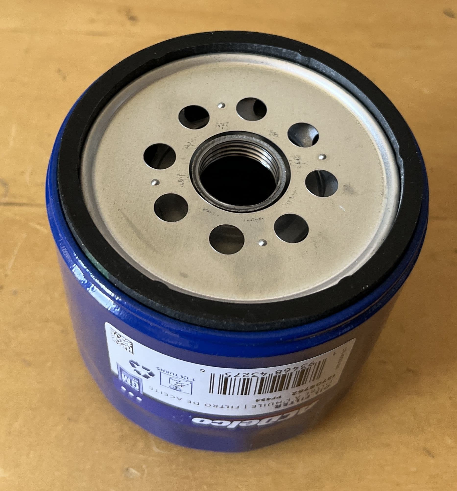 1968 to 1991 Corvette with SpinOff type Oil Filter AC Delco PF454 New