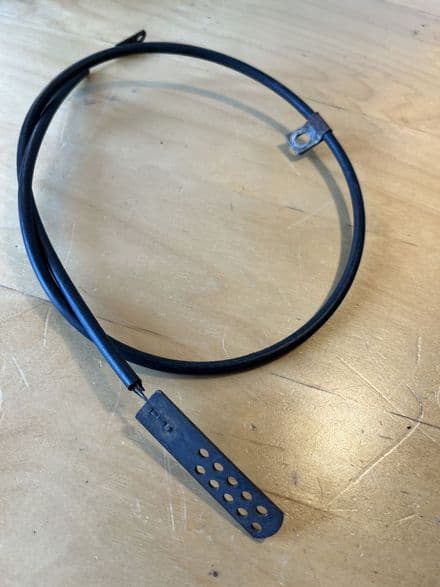 1969-1976 C3 Corvette,Bonnet/Hood Release Crossover Cable 33",Used