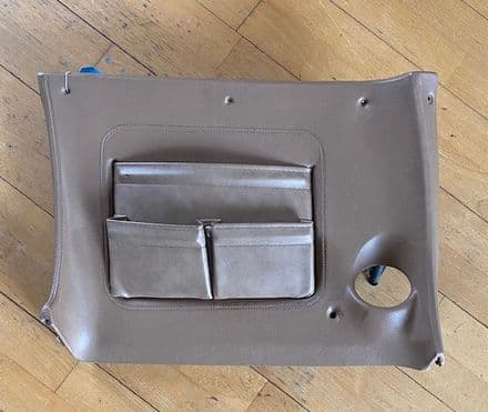 1969 -1977 C3 GM 9750557 RH LOWER DASH PAD MEDIUM SADDLE used OEM