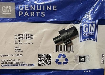 1969-1979 Corvette 7812526 GM C3 Ignition Switch SECTOR GEAR New