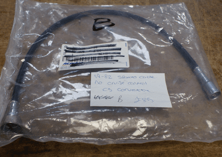 1969-74 Tachometer , upper Speedometer CABLE W/O Cruise Control,23.00",New