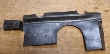 1969-82 Steering Column Firewall Insulation,GM 3956189,Used