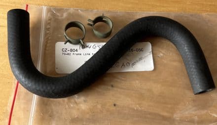 1970-1982 Frame Line to Fuel Pump Molded S Hose NEW