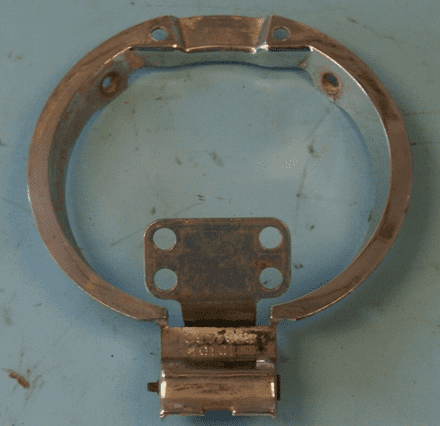 1971-1977 Corvette C3 Gas Filler Bezel GM 3977829, Used Fair