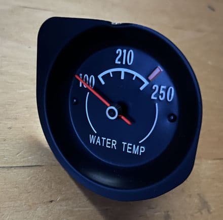 1972-73 C3 Corvette, GM 6490127 WATER TEMP GAUGE new AC Delco nos