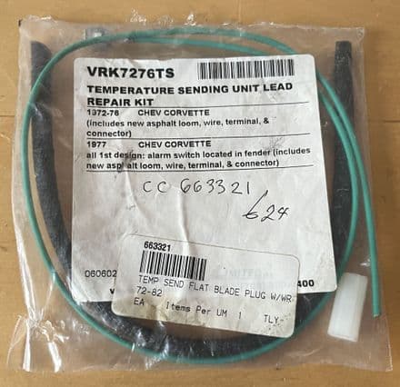 1972-76 temper CC3321 sender unit REPAIR KIT asphalt loom TERMINAL & CONNECTOR New