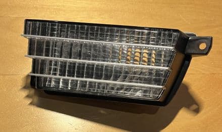 1973-1974 Corvette C3 Parking Light Lens Left Hand, 26980, New, Box E