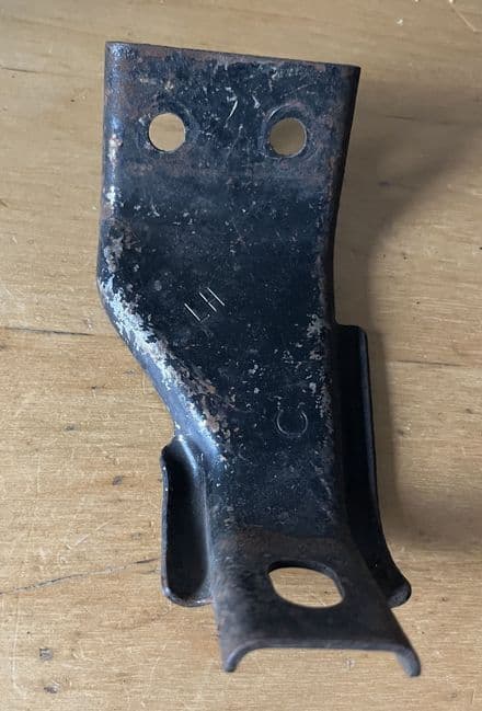 1973-1976E C3 Radiator shroud LH upper BRACKET GM 339177 , Used