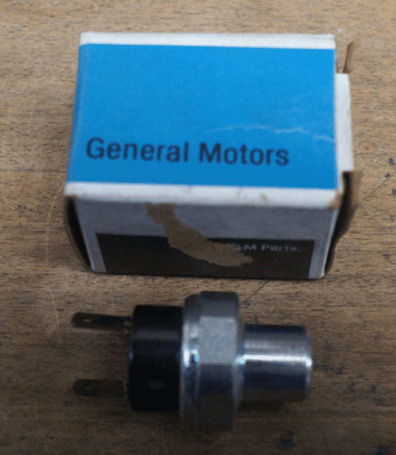 19731979 C3 Corvette A/C Compressor High Pressure Cut Off Switch GM 339848 New