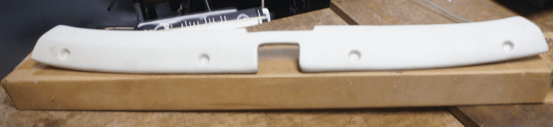 1974 -75 convertible Header Molding,Neutral,Fits Convertible,406116,New