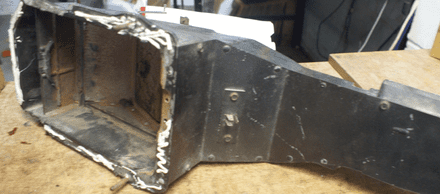 1974-79 Heater Core Box,Non A/C,GM/OEM,Used