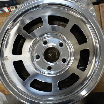 1975-1979 C3 Corvette,8-Slot Alloy Wheel,Polished Finish,New