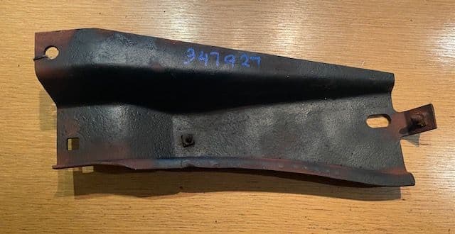 1975-1979 C3 Corvette, LH Front Bumper Reinforcement, GM 347927 used
