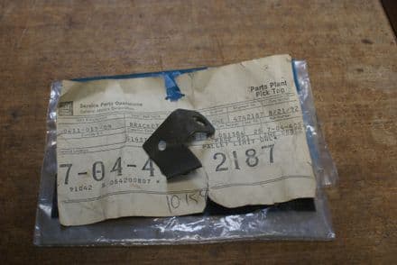 1975-82 Windshield Washer Fluid Filler Neck Mount Bracket,GM 344811,New