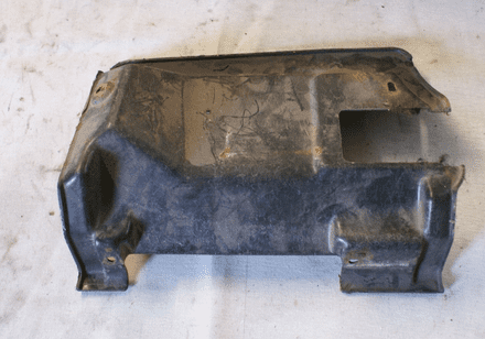 1976-1977 Corvette C3 Seat Belt Re-tractor Cover RH Passenger GM 362974 used