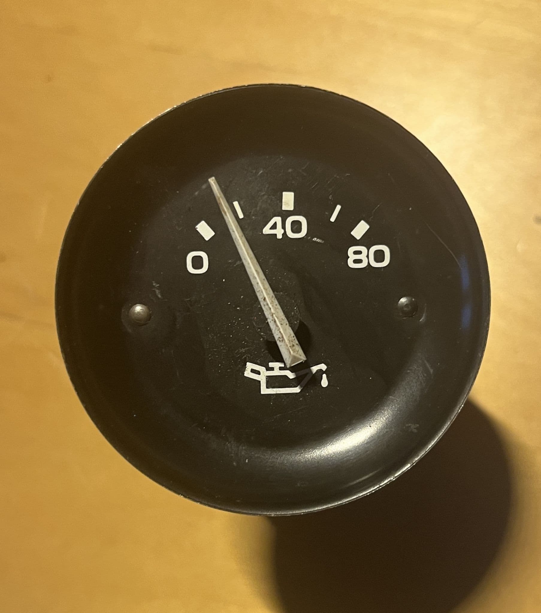 1978 1982 Corvette C3 Oil Pressure Gauge GM 25025147 used