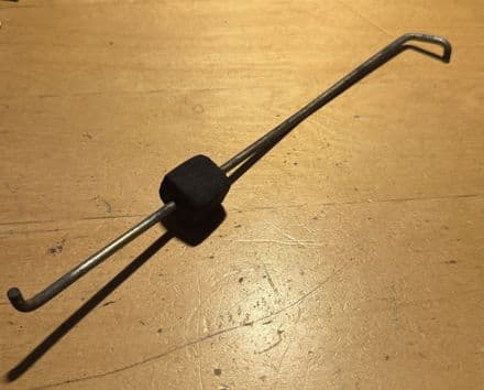 1978-82  11" RH passenger   Door lock Control Rod - GM 471970 Inside To Lock Mechanism ,Used