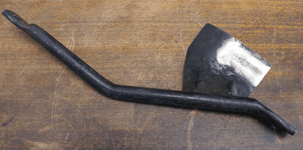 1978-82 C3 Corvette,Late C3 AC Belt Brace W/Anti Jump Plate,Used