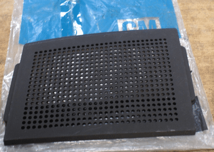 1978-82 C3 Corvette,LH Dashboard Speaker Grille,GM 468141,Used