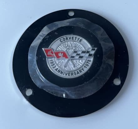 1978 Anniversary Steering horn button emblem GM 473082 new