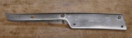 1980-1982 C3 Corvette,RH Front Bumper Cover To Fender Retainer,GM 14015229,Used