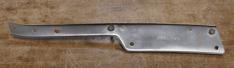 1980-1982 C3 Corvette,RH Front Bumper Cover To Fender Retainer,GM 14015229,Used