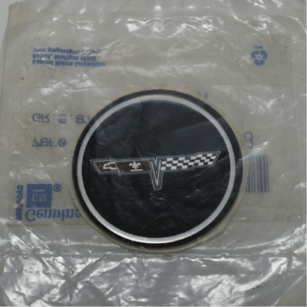 1980-1982 C3 Corvette,Wheel Centre Emblem,GM 14018398,New
