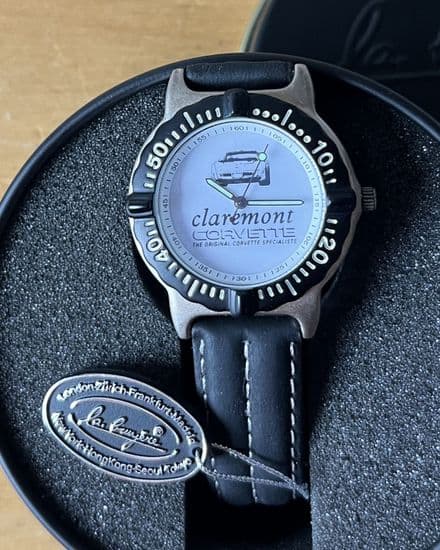 1980-1982 Corvette C3 Claremont Quartz WATCH 1999 stock new battery fitted, tested OK