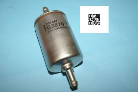 1982 + 1984 Corvette C3 C4 Fuel Filter, Fram G3870, New