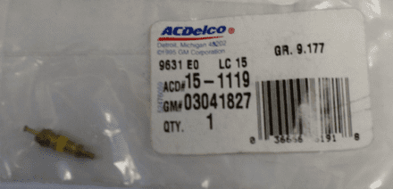 1982-2019 GM 03041827 C3 C4 C5 C6 C7 Corvette,A/C Refrigeration Service valve,GM 03041827,New