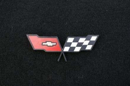 1982 C3 Corvette,Gas Door/Lid Emblem,Used