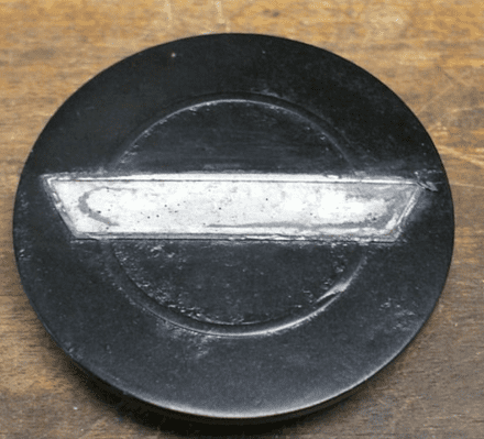 1984-1985 C4 Corvette,Centre Cap,No Emblem(Single Unit),Matt Black,GM 14046926,Used