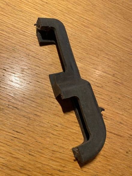 1984-1985 C4 Corvette, RH Upper Radiator Insulator rubber ,GM 14043104 Used