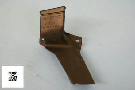 1984-1985 Corvette C4 LH Air Distribution Floor Outlet Duct GM 14052317, Used Fair