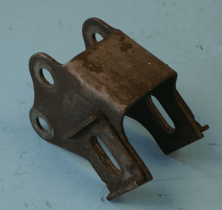 1984-1987 C4 GM 14060165 Corvette lower adjusting Strut Rod Bracket, Used