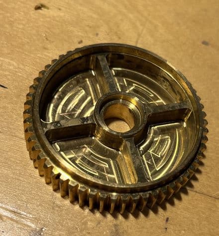 1984 - 1987 Corvette C4 Bronze 57-tooth 2" Headlight Gear, New