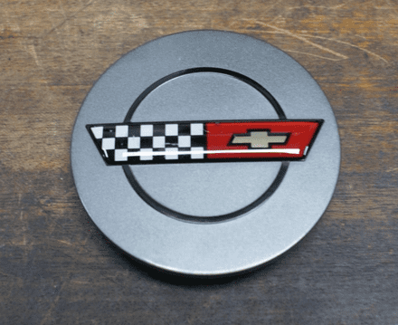 1984-1987 RARE C4 Corvette ,Centre Cap W/Emblem, NOS GM 14046926,Used