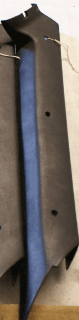 1984-1989 C4 Corvette, GM 14047448 RH A-Pillar Trim Panel,Used