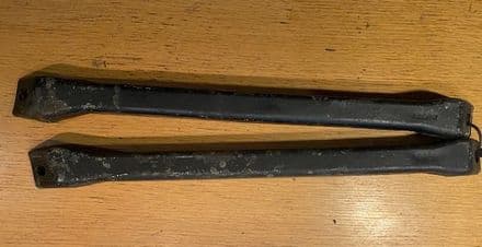 1984-1989 C4 Corvette, PAIR 44cm Front bumper BRACES