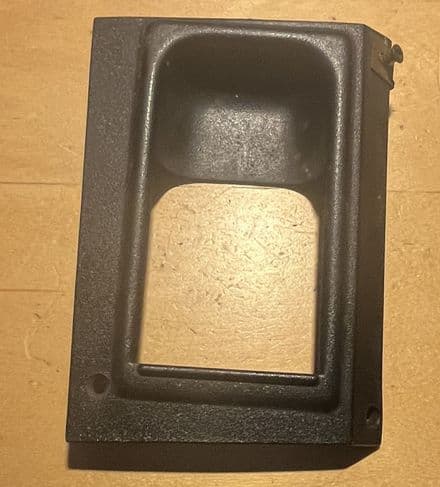 1984-1989 C4 , hood bonnet handle release BEZEL TRIM GM 14047492 vg used