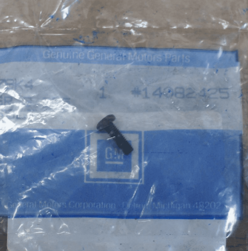 19841996 C4 Corvette Distributor cover screwGM 14082425 New