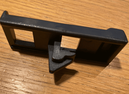 1984-1996 C4 Corvette, GM 12524133 button console lid , armrest release latch ,New reproduction