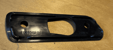 1984-1996 C4 Corvette, GM 14100295 Outside LH Rear View Mirror INSULATOR used oem