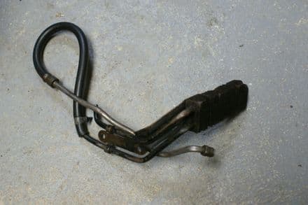 1984-1996 C4 Corvette,Power Steering Fluid Cooler W/Pipes,GM/OEM,Used