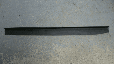 1984-1996 C4 Corvette,Rear Compartment RH Carpet Trim,GM 14049018,Used