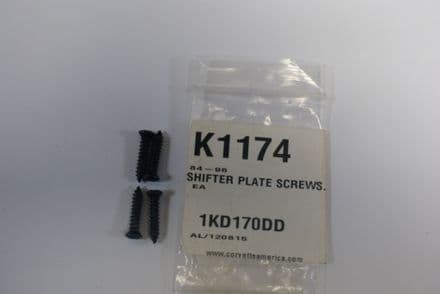 1984-1996 C4 Corvette,Shifter Plate Screws,New,Box B