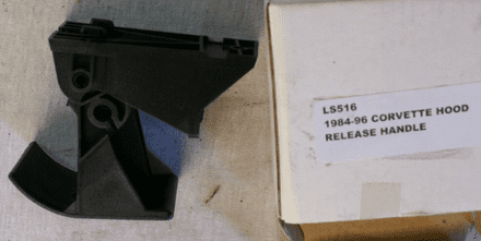 1984 - 1996 C4 GM14047494 Hood Release Cable HANDLE new