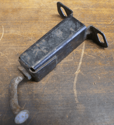 1984-1996 C4 GM14051106 Corvette,Spare Tyre Carrier Bracket & Hook RH,GM/OEM,Used