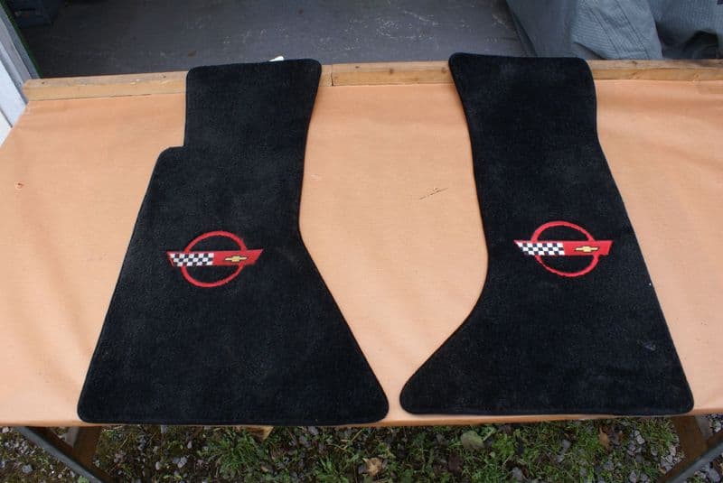 19841996 Corvette C4 Floor Mats GM Original Used Good
